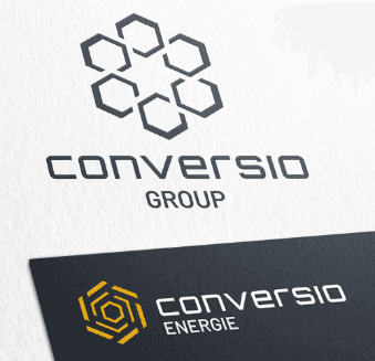 Loghi di Conversio Group e Conversio Energie