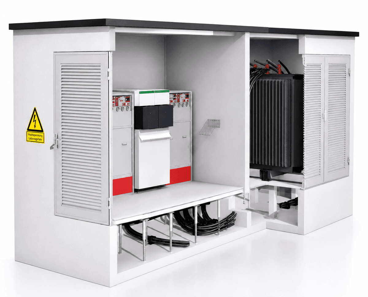 Individuelle Trafostationen